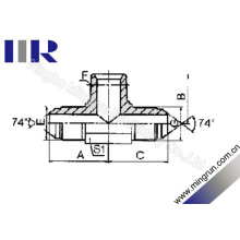 Metrischer / NPT / Metrischer T-Stück-Adapter Hydraulische Rohrverschraubung (AQNQ)